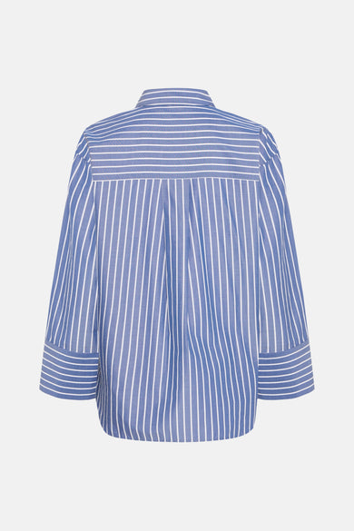 Chemise à manches longues - bleu