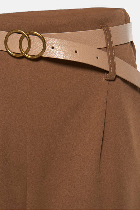Pantalon coloré - brun