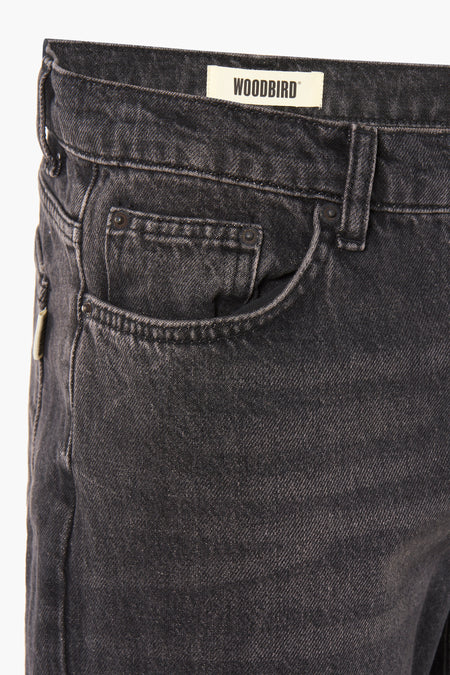 Jeans tapered Gris - WOODBIRD