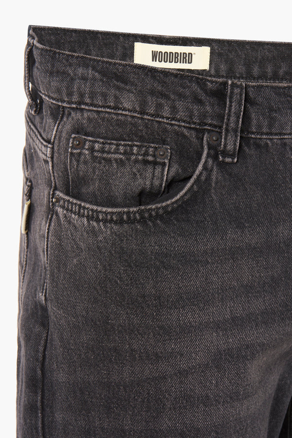 Jeans tapered Gris - WOODBIRD