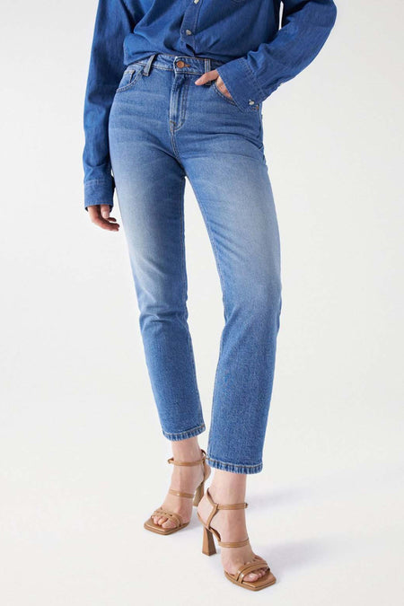 Jeans slim Mid blue denim - Salsa Jeans®