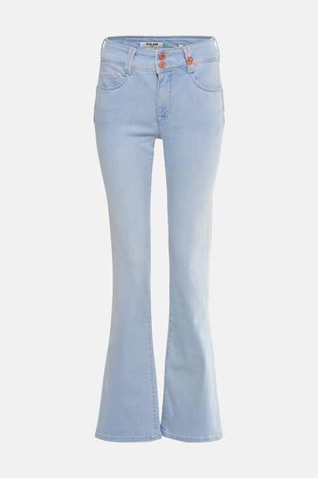 SECRET BOOT - light blue denim