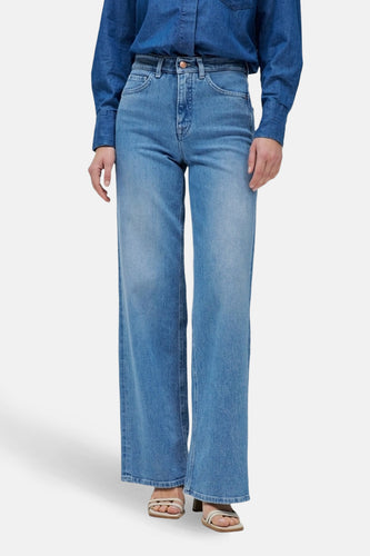 Jeans wide light blue denim - Salsa Jeans® - Salsa Jeans®