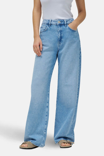 Jeans wide light blue denim - Salsa Jeans®