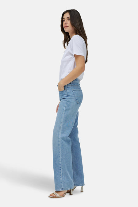 Jeans straight Light blue denim - Salsa Jeans®