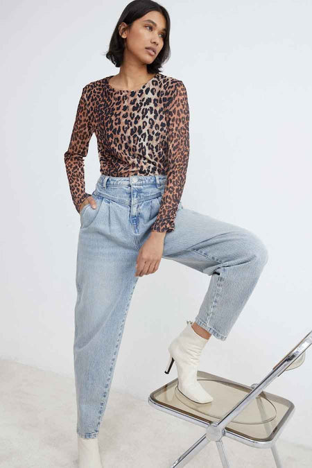 Jeans coupe spécial Light blue denim - CATWALK JUNKIE.