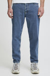 Jeans straight Mid blue denim - SOLID