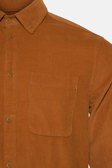 Chemise à manches longues - orange