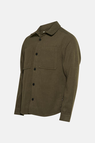 Manteau court de SOLID, avec fermeture à boutons et deux poches po.