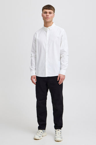 Chemise à manches longues - blanc - SOLID