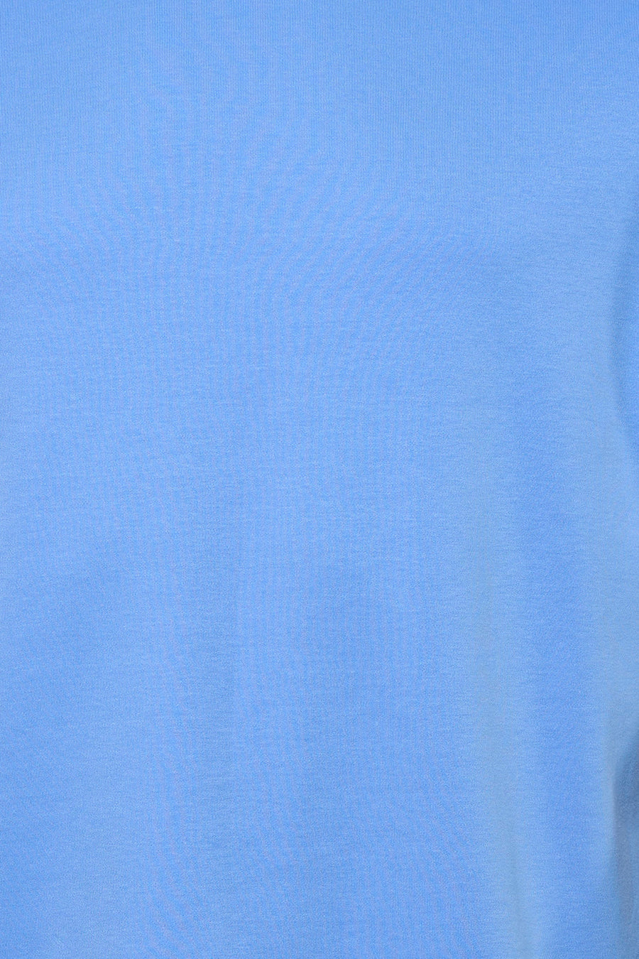 T-shirt bleu à manches courtes de SOLID, avec une texture de tissu fine.