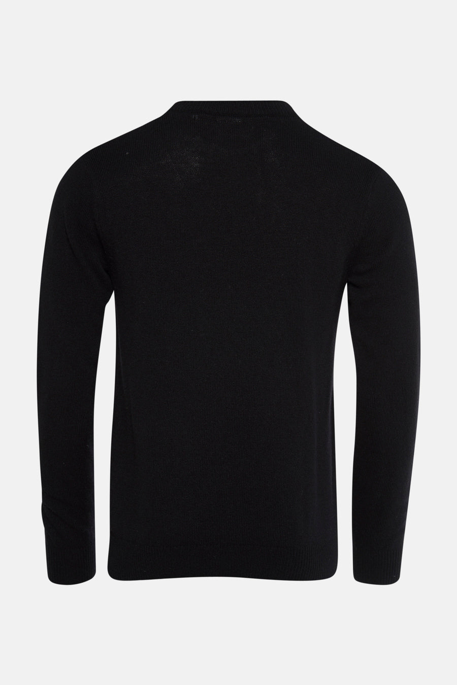 Pull à col rond - noir - SOLID