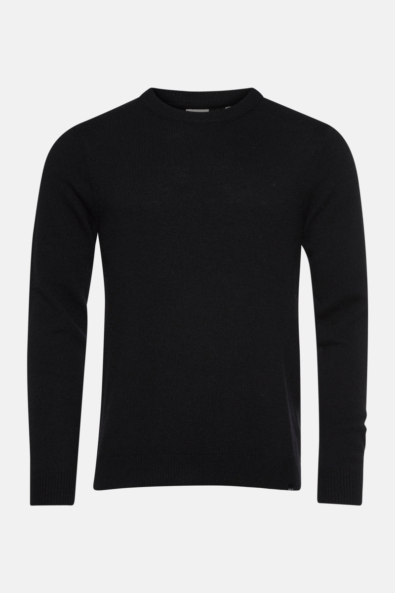 Pull à col rond - noir