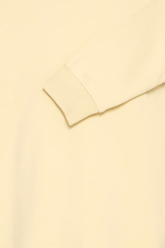 Sweat-shirt à col rond de SOLID, avec une attention particulière aux manches et des manches côtelées.