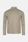 Chemise à manches longues - beige