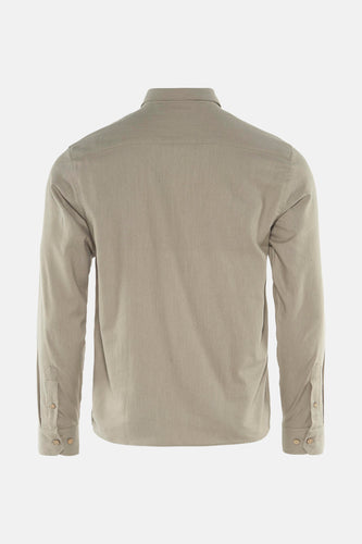 Chemise à manches longues - beige - SOLID