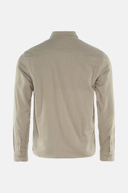 Chemise (manches longues) Beige - SOLID