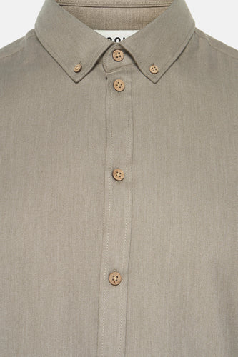 Chemise à manches longues - beige - SOLID