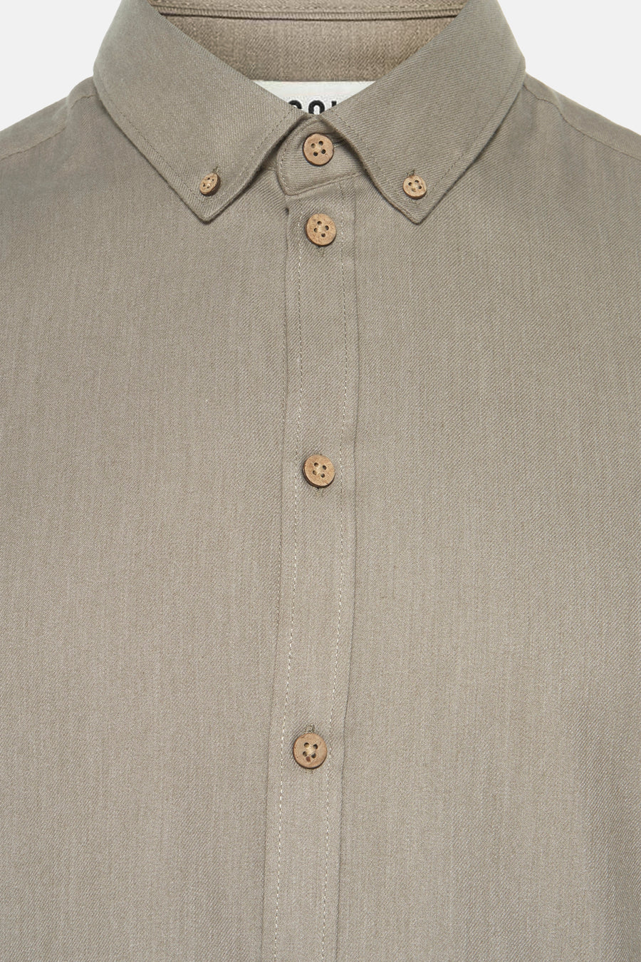 Chemise à manches longues - beige - SOLID