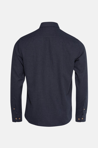 Chemise à manches longues - bleu - SOLID