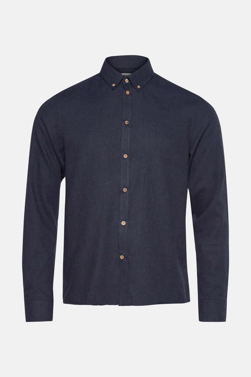 Chemise à manches longues - bleu