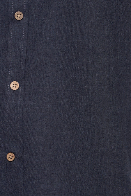 Chemise à manches longues - bleu