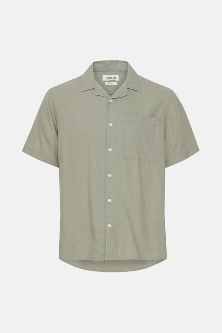 Chemise (manches courtes) Vert - SOLID