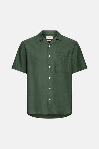 Chemise (manches courtes) vert - SOLID