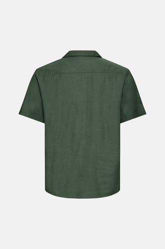 Chemise (manches courtes) vert - SOLID