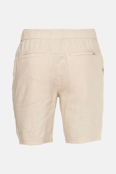 Short beige de SOLID, with the back, with details of the back pocket.