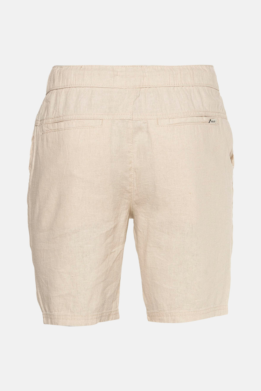 Short beige de SOLID, with the back, with details of the back pocket.