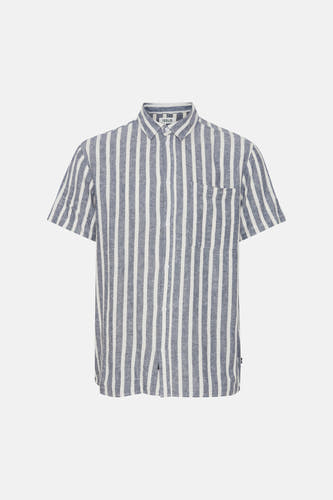 Chemise (manches courtes) bleu - SOLID