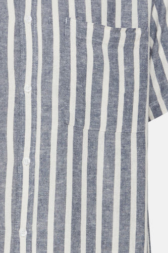 Chemise (manches courtes) bleu - SOLID