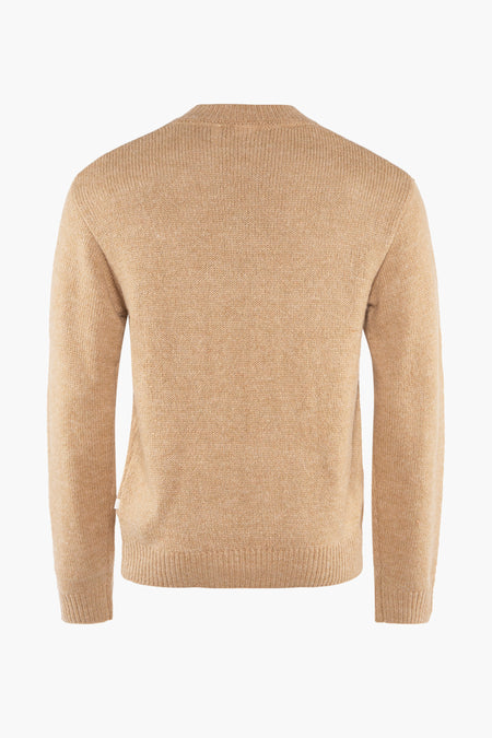 Pull col O Beige - SOLID