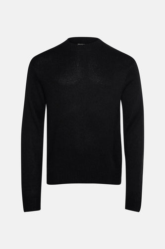 Pull à col rond - noir
