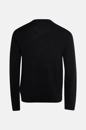 Pull à col rond - noir