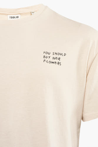 T-shirt - ecru