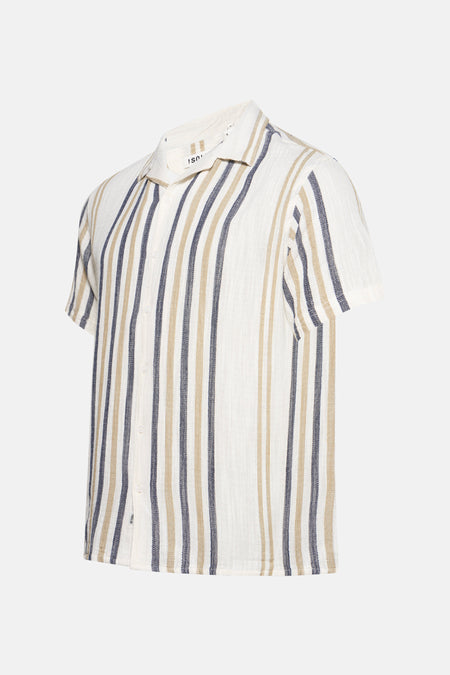 Chemise à manches courtes - bleu