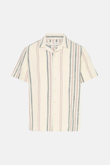 Chemise (manches courtes) Écru - SOLID