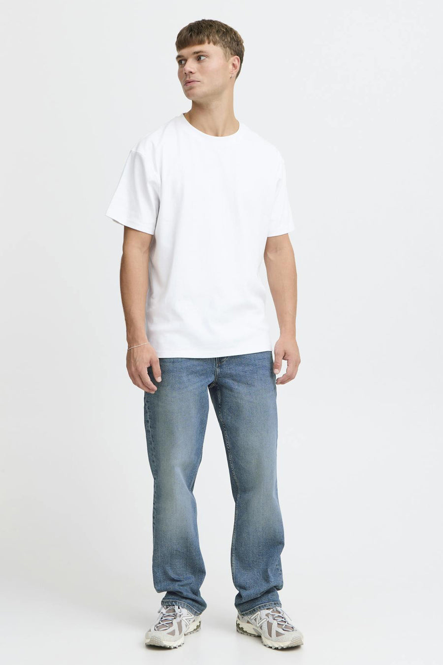 Jeans straight light blue denim - SOLID - SOLID - 2