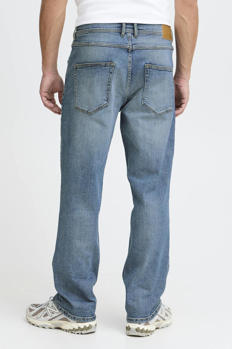 Jeans straight light blue denim - SOLID - SOLID - 3