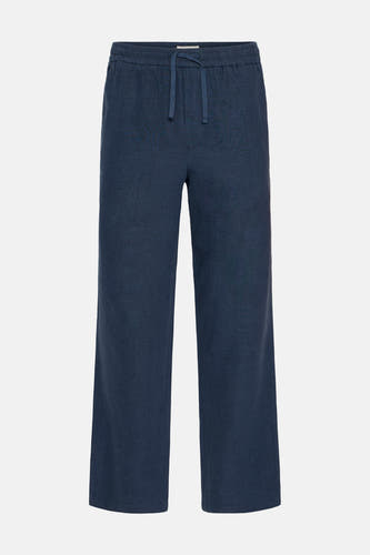 Pantalon de saison bleu - SOLID