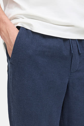 Pantalon de saison bleu - SOLID