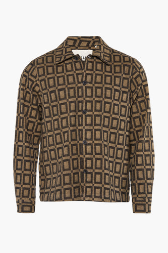 Chemise à manches longues - beige - SOLID