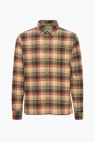 Chemise à manches longues - beige - SOLID