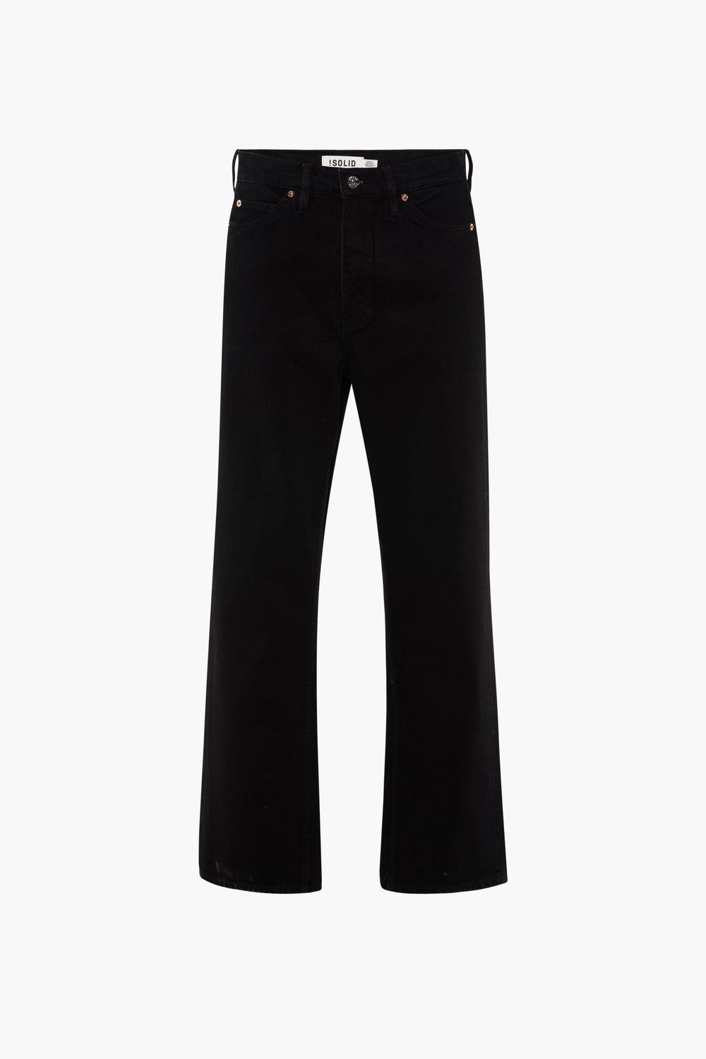 Jeans wide Noir - SOLID