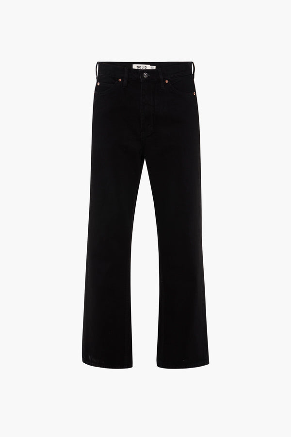 Jeans wide Noir - SOLID