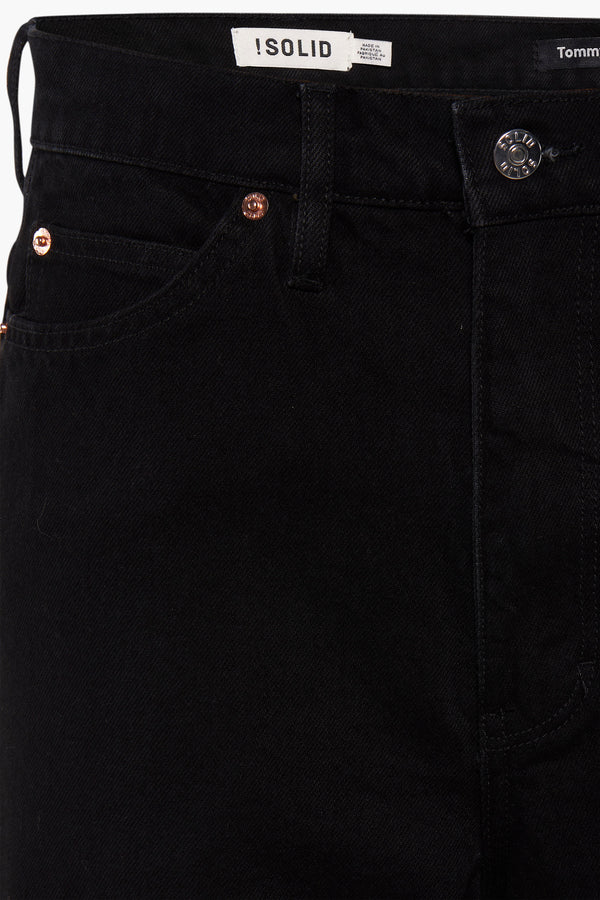 Jeans wide Noir - SOLID