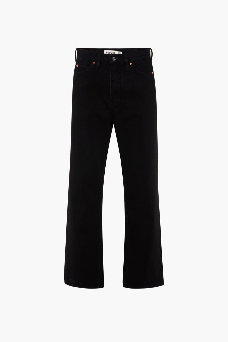 MILO - black denim - SOLID - 1