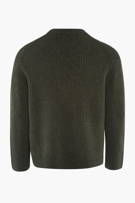 Pull col O Vert - SOLID